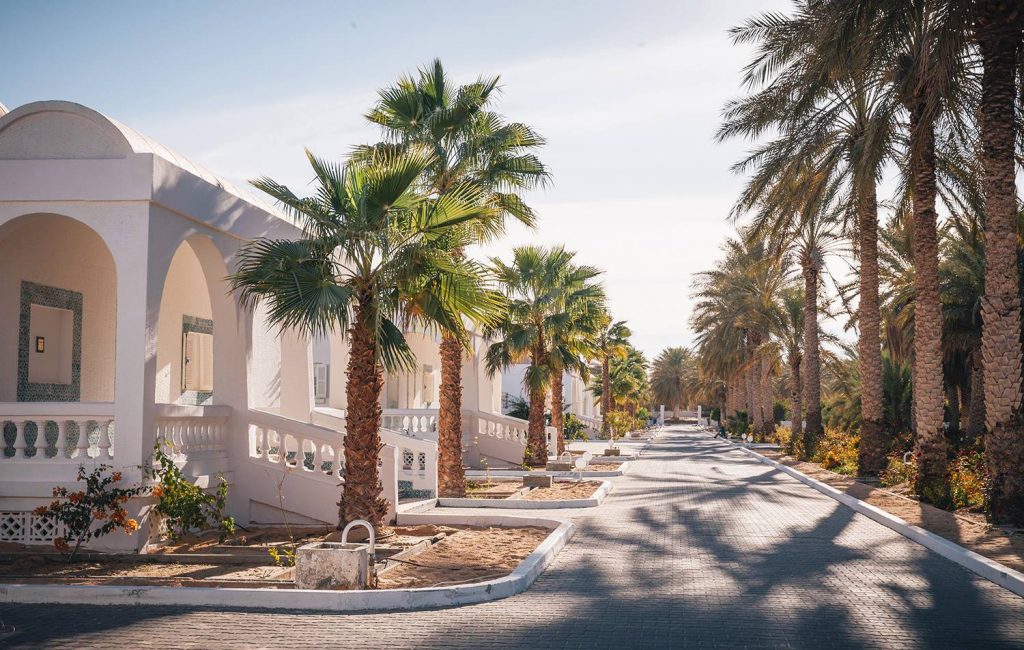 La Gazelle d'Or Resort & Spa off the N16 highway, a few miles from El Oued in Algeria